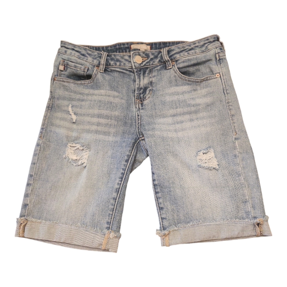 DEAR JOHN Light Blue Denim  Women's Cut Off Jean Shorts Size 25